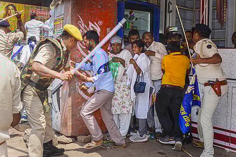 Bharat Bandh: Police action in Patna